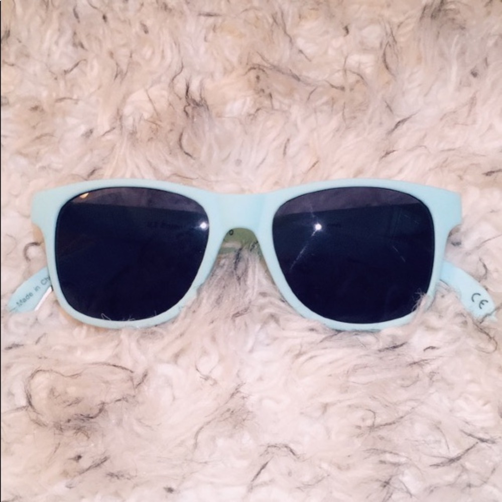 PINK Pastel Turquoise Sunglasses